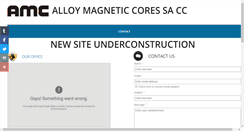 Desktop Screenshot of amccores.com